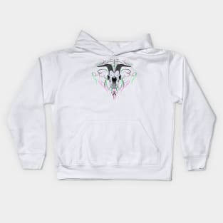 Aries Feminine Tribal Kids Hoodie